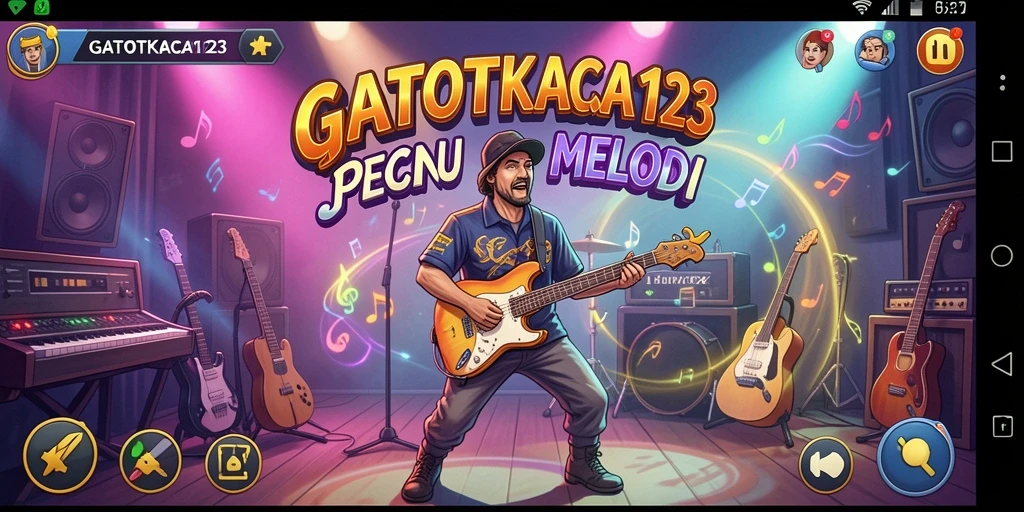 Tampilan gameplay GATOTKACA123 yang menarik dan interaktif.