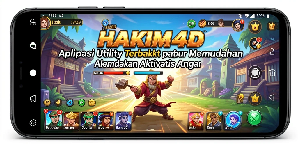 Screenshot HAKIM4D menampilkan antarmuka aplikasi Utility yang menarik dan mudah digunakan.