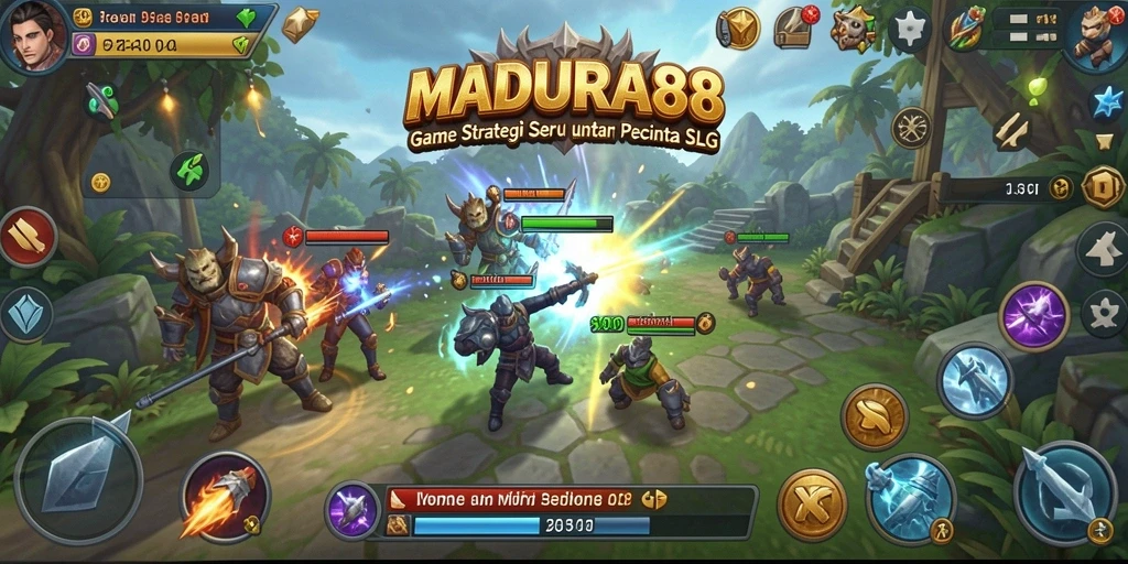 Gameplay seru dan strategis di MADURA88.