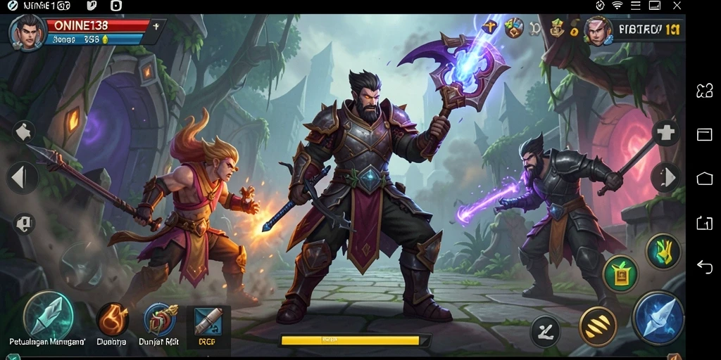 Gameplay seru dalam dunia fantasi RPG
