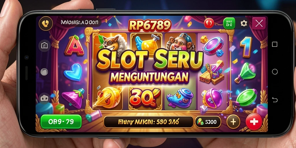 Tampilan gameplay menarik dari RP6789 yang menggambarkan keseruan bermain slot.